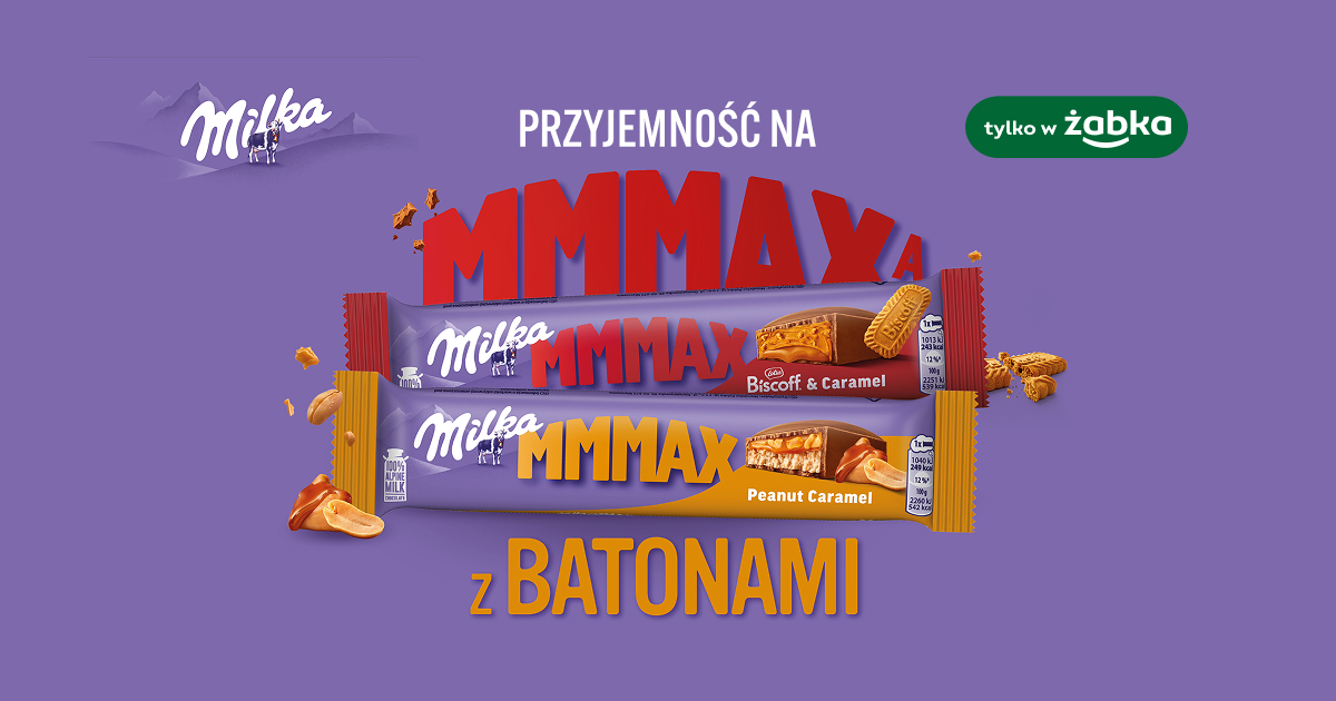 Przyjemność na MMMAXA z batonami Przyjemność na